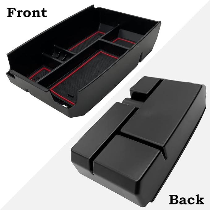 Center Console Organizer Interior Storage Box Fits for Ford Escape 2020 2021 2022 2023 2024 2025 and 2021 2022 2023 2024 2025 Bronco Sport Accessories