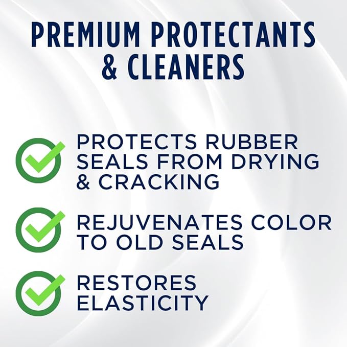 303 Products Rubber Seal Protectant – Windows, Hoods, Trunks, Rejuvenates Color & Flexibility of Old & Dry Seals, Weatherproofing & UV Protection, 3.4 fl.oz (Pack of 3)