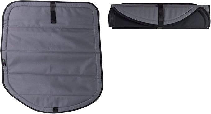 VanEssential Insulated Magnetic Blackout Rear Door Full Plastic Window Covers (Pair) Designed for Mercedes-Benz VS30 (Van Years 2019 to Current) - Charcoal Gray