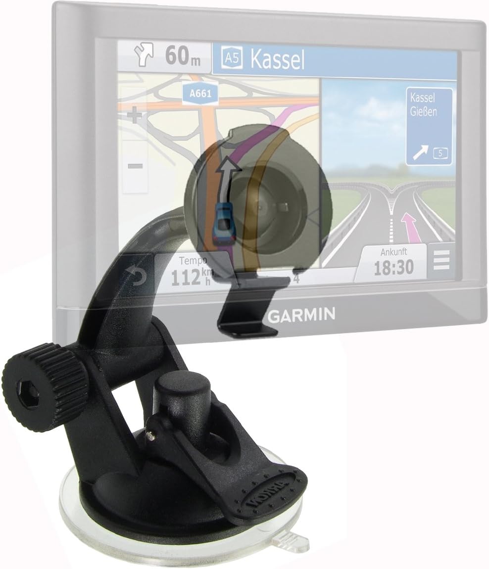 ChargerCity Car Truck Strong Suction Mount for Garmin Drive Drivesmart GPS 52 54 55 56 57 58 60 61 62 64 65 66 67 68 LM LMT T GPS Nuvi2557 2559 2689