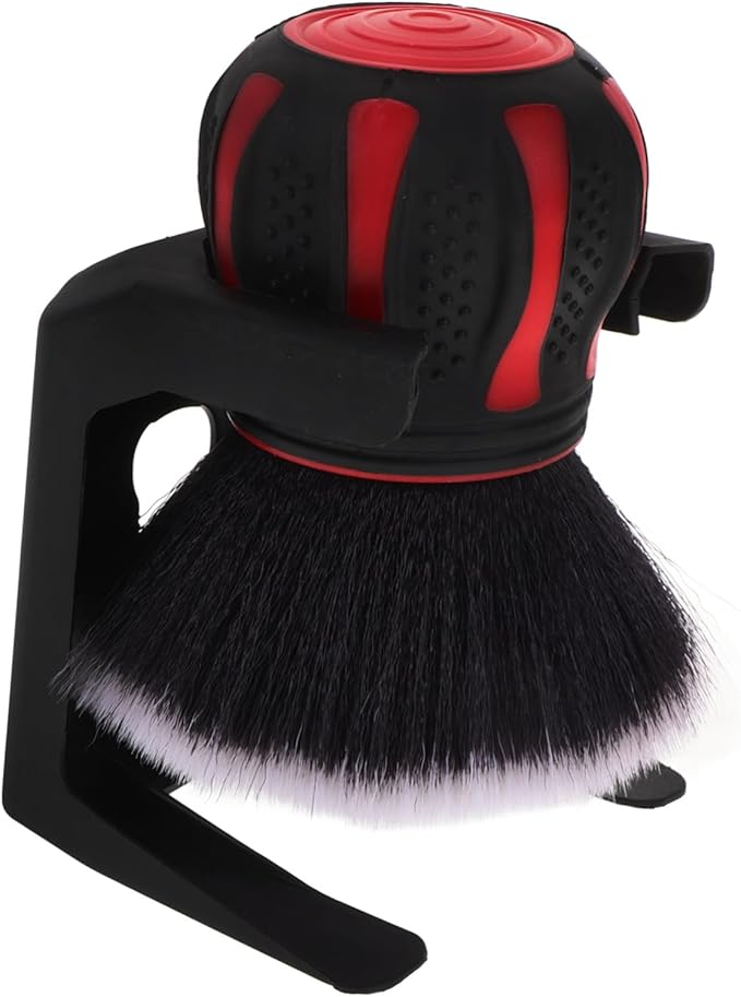 GLEAVI 5pcs Car Vent Detailing Brush Multifunctional Soft Bristle Cleaner for Car Interior and Includes Stable Stand Ergonomic Grip and Stylish Design for Effortless Cleaning