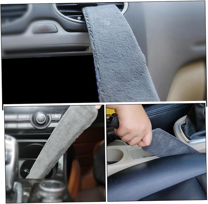 SOLUSTRE Air Vent Brush Car Interior Dust Sweeping Soft Brush Mini Duster Car Vent Cleaner Car Air Vent Cleaner