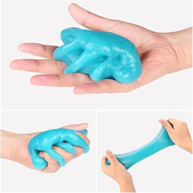 Car Wash Interior Cleaning Gel Slime - Magic Remover for Vents & Machines - Effective Dirt Cleaner & Detailing Tool