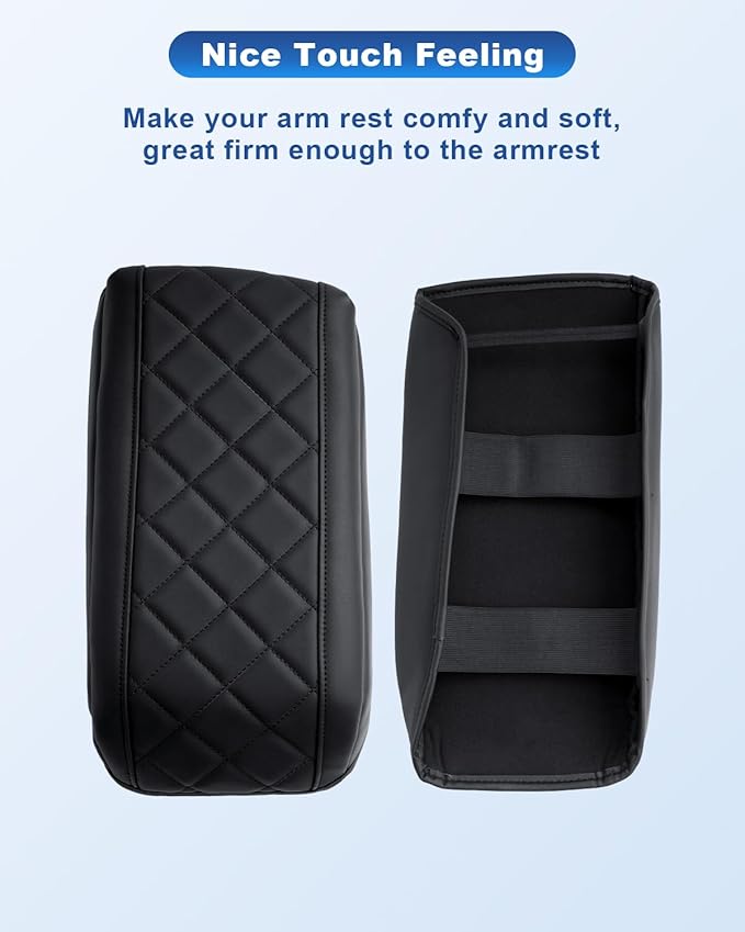 CDEFG for 2025 2026 Chevy Equinox Center Console Cover for Chevy Equinox 2025 2026 Accessories Armrest Cover 2025 Equinox Middle Console Pad Arm Rest Cushion