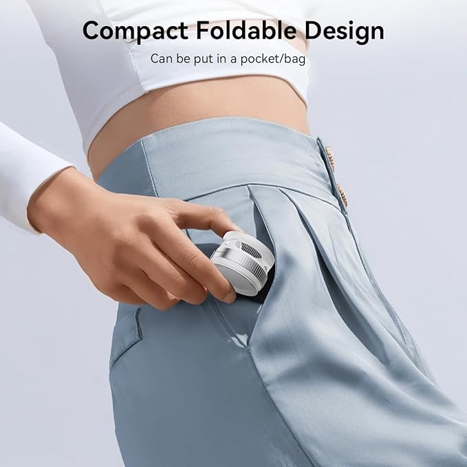 Vacuum Suction Magnetic Phone Holder, Strong Suction Magnetic Car Phone Holder Mount Foldable Phone Stand for iPhone16/15/14/13/12, Mirror/Glass/Screen(Not Charge Phone)
