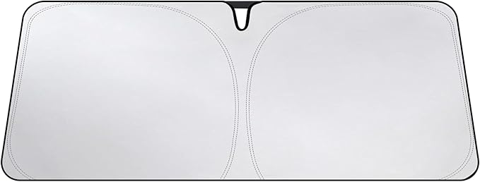 EcoNour Windshield Sunshade Compatible for Toyota FJCruiser 2007-2012 2013 2014, Sun Visor for Front Windshield & Window Sun Shade Cover, UV Heat Blocker & Protector, Car Accessories