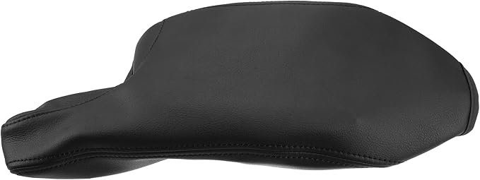 X AUTOHAUX Car Center Console Armrest Cover for Mazda 3 2014-2016 Faux Leather Interior Arm Rest Cover Elbow Cushion Pad Black