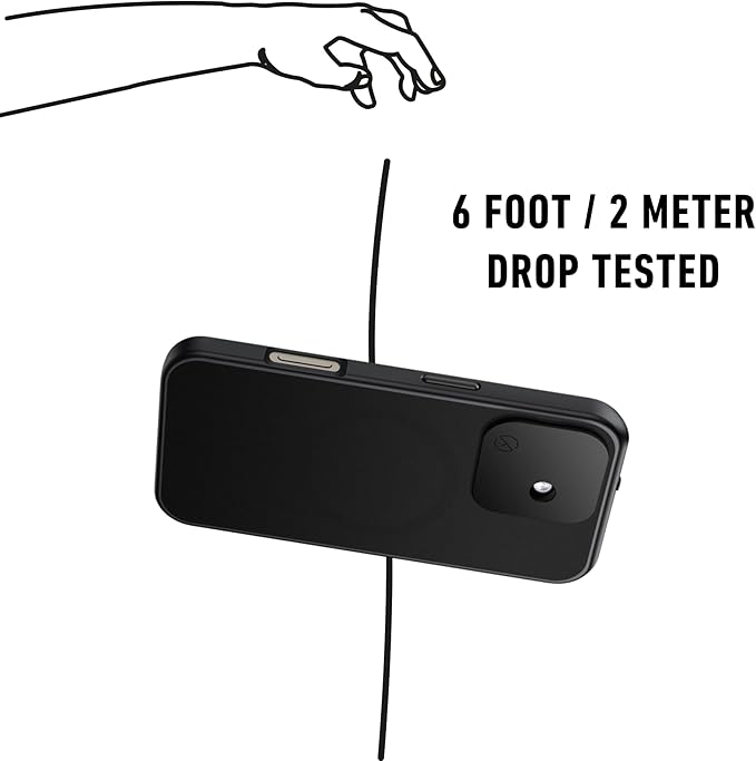 Spy-Fy iPhone 16 Privacy Case with Camera Covers Front and Rear | Magsafe compatible and Kickstand | Protect Your iPhone and Privacy | 6-Foot Drop Proof | 6,1 Inch | Camera Protection by Valenta