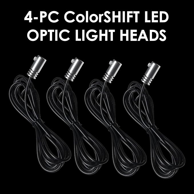 Oracle Lighting 4233-333-4: Fiber Optic Led Interior Kit - Colorshift (4Pcs)