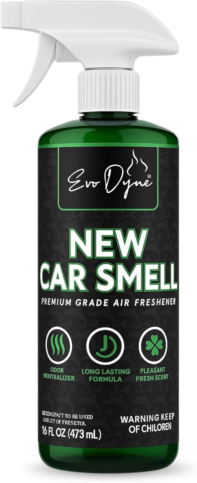 New Car Smell Spray (16oz) – Long Lasting Air Freshener for Cars, Eliminates Odors, Fresh New Car Scent Like Dealership Finish, Made in USA