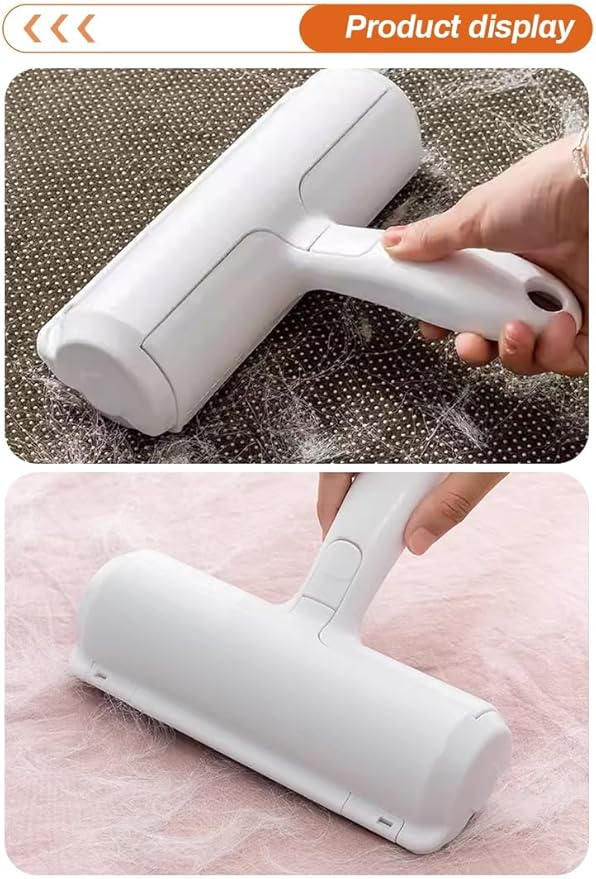 Pet Hair Removal Tool for Furniture, Couch, Bedding, Clothing and Carpets Dog and Cat Hair Removal Roller, Reusable Roller, Fur Removal Tool for Pets, Cleaning Scraper Hair Removal Tool