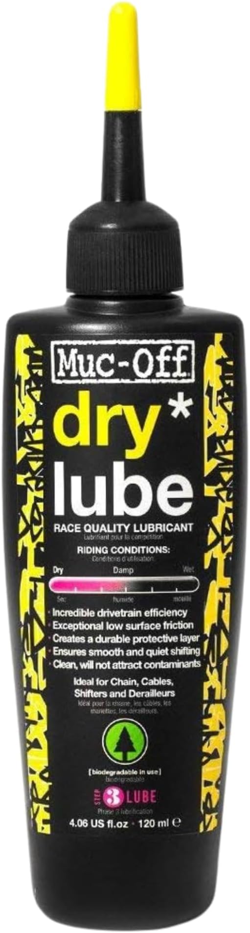 Muc-Off Wash, Protect & Lube Kit | Complete Bike Cleaning & Maintenance Kit | Includes Nano Tech Bike Cleaner, MO-94 Protect Spray & Dry Chain Lube