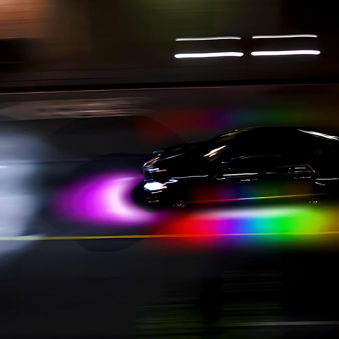 Underglow LED Lights for Cars, Underglow Car Lights with App and Remote Control, 252 Waterproof LEDs RGB 8 Color Sound Active Function Music Mode for Cars, SUVs, Trucks, Motorcycles