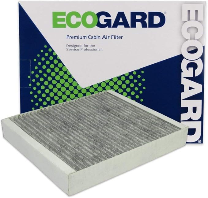 ECOGARD XC36154C Cabin Air Filter with Activated Carbon Odor Eliminator Fits Chevrolet Cruze 2011-2015, Trax 2013-2022, Malibu 2013-2015, Sonic 2012-2020, Spark 2013-2022, Buick Encore 2013-2022
