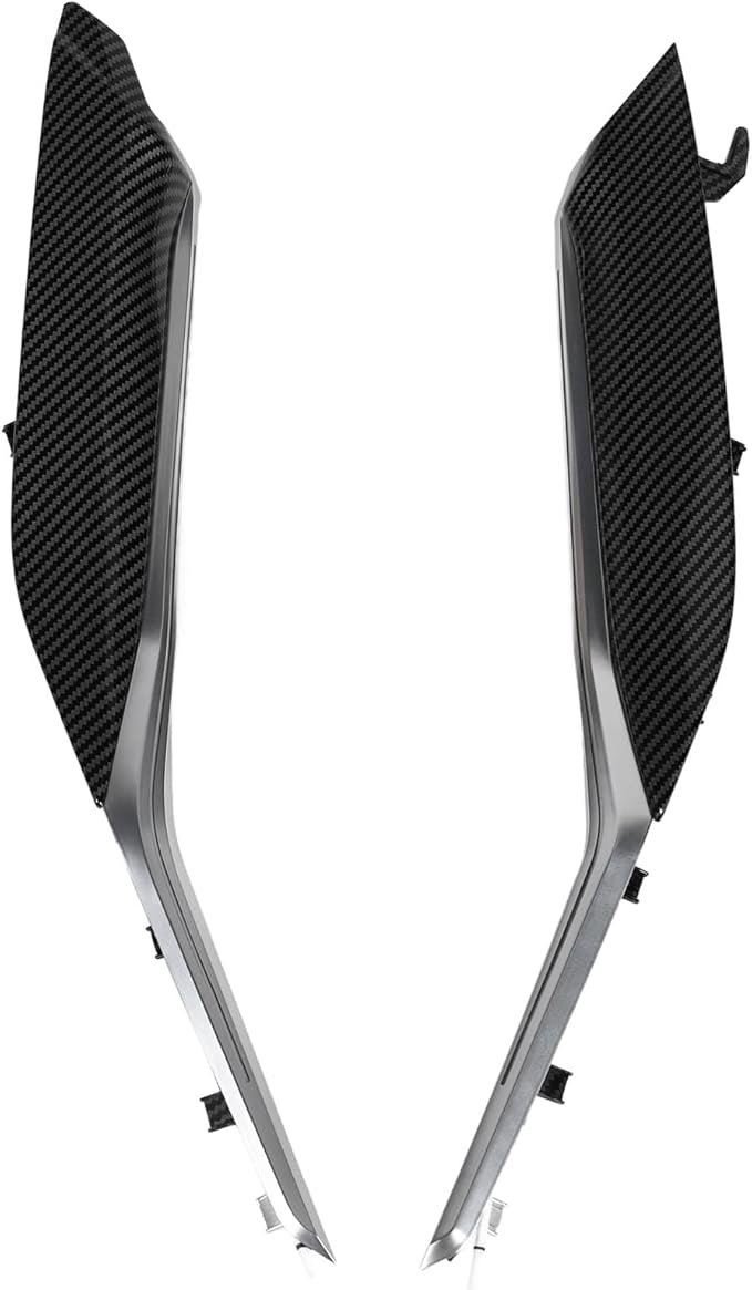 LED Ambient Light Center Console Trim Kit, Carbon Fiber Look Appearance Interior Decor Lighting for Vehicles 3/4 Series G20 G22 G23 G26 & M3 M4 G80 G82 G83 LHD 2019 (Carbon Fiber Pattern)