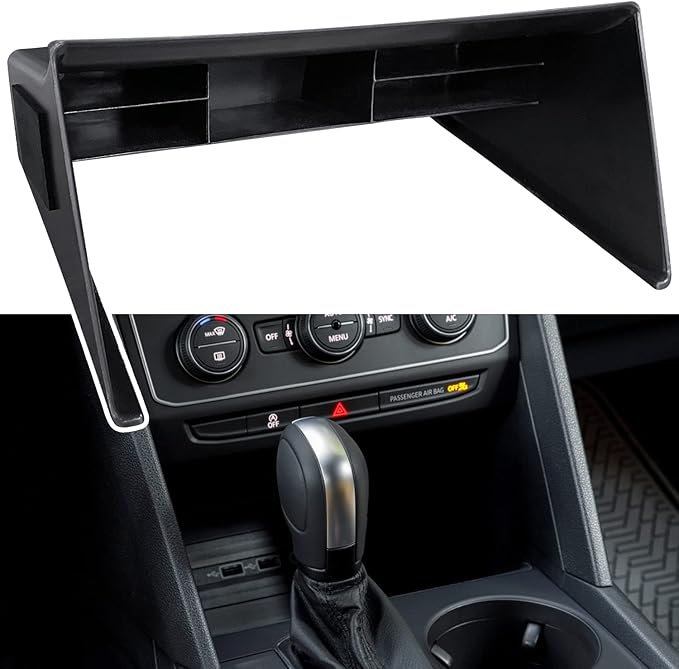 JOJOMARK for VW Atlas and Cross Sport Accessories Center Console Organizer 2018 2019 2020 2021 2022 2023 Insert ABS Armrest Box Secondary Storage (Not fit for 2024)