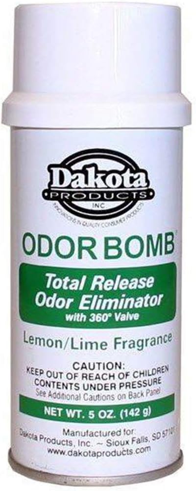Dakota Odor Bomb Car Odor Eliminator, 5 Ounces, Eliminates Odors Better Than Car Fresheners, Leaves Refreshing Car Scent