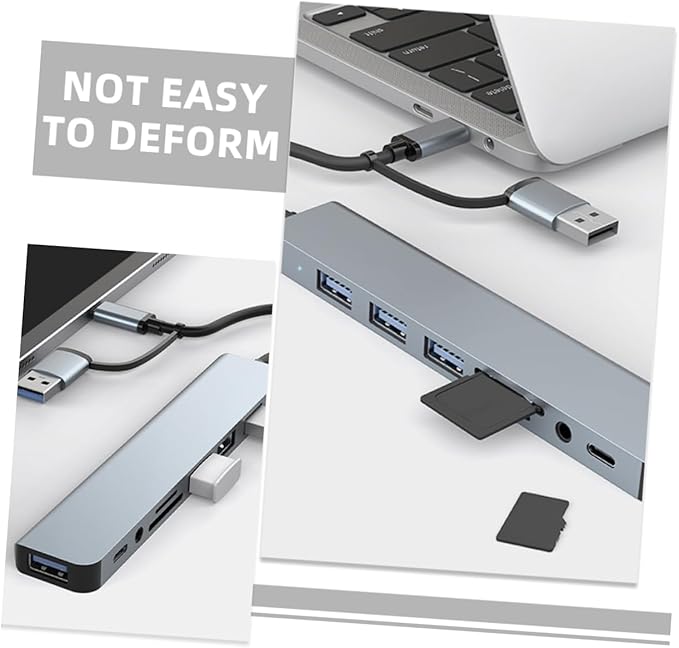 Operitacx USB Hub Type USB Expander for Laptops High-Speed Data Transfer Compact Design for and Office Use