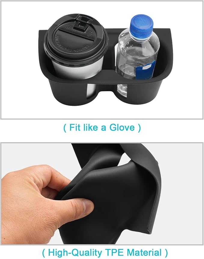 CDEFG for 2023 2024 2025 2026 Honda HR-V Center Console Organizer Tray for 2023-2026 Honda HR-V(Sport,EX-L,LX) Accessories Console Tray Storage Box Cup Holder
