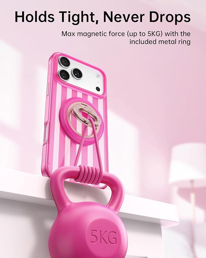 SYNCWIRE for MagSafe Phone Grip, Valentine's Galentine's Day Birthday Gifts for Her Women Mom Girlfriend Best Friends Sister Wife Teen Girl Magnetic Phone Ring Holder Kickstand