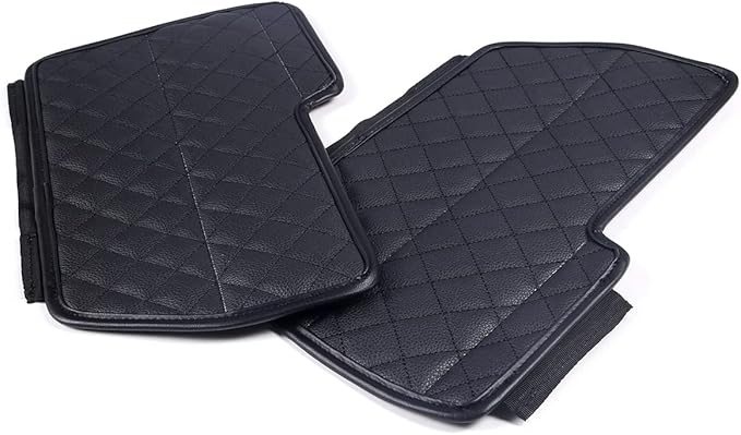 2PCS Center Console Armrest Cover for Toyot@ Tundra 2022-2025 /Sequoia 2023-2025 Accessories, Leather Front Seat Armrest Box Cushion Protector Waterproof Anti-Scratch (Left-Hand Drive)