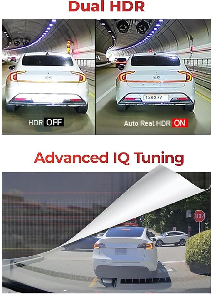 THINKWARE ARC700 4K HDR Dash Cam Front and Rear - 4K+2K Dual Dashboard Camera, Low Power Parking Mode, Thermal Protection, Wi-Fi, GPS, Speed/Red Light Alerts, (64GB MicroSD & Hardwiring Cable Incl)