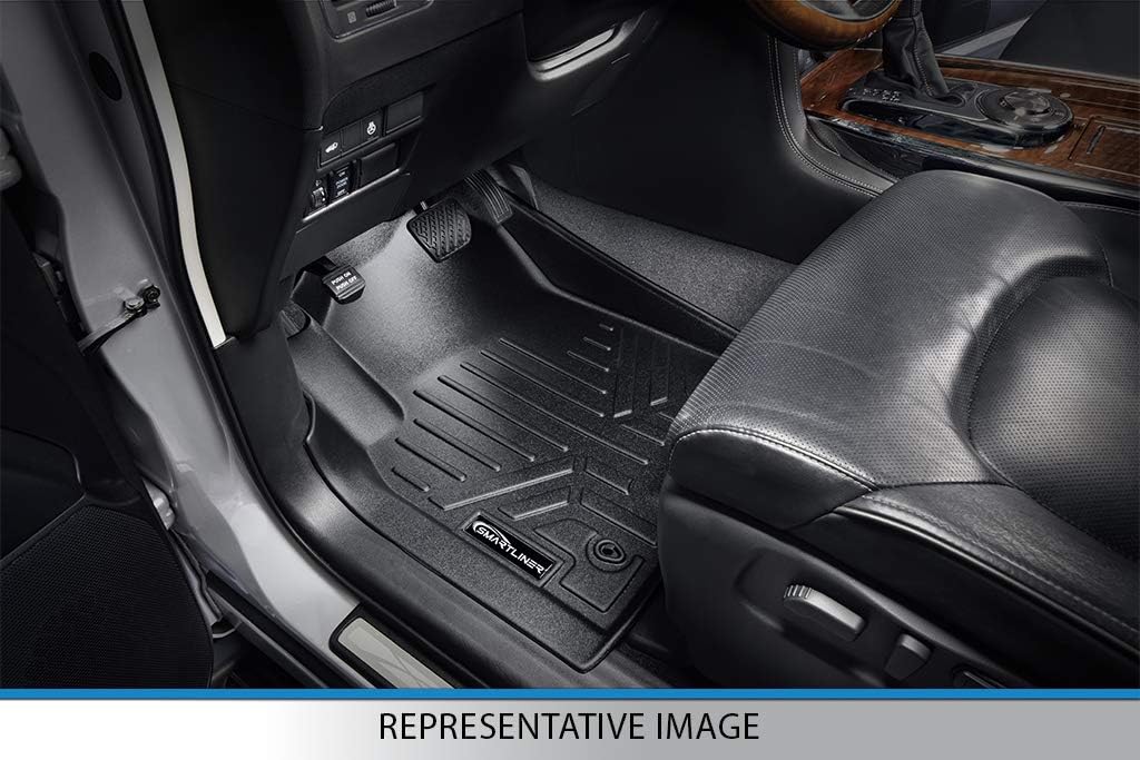 SMARTLINER Floor Mats Liner Set Compatible with 2002-2006 Cadillac Escalade ESV