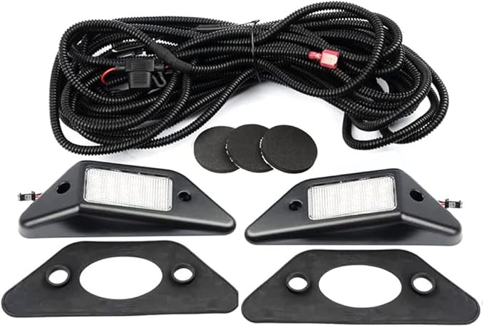 iJDMTOY Super Bright 24-SMD Direct Fit LED Truck Bed Lighting Kit w/Wiring Harness Compatible With Toyota 2014-2021 Tundra, 2016-2019 Tacoma