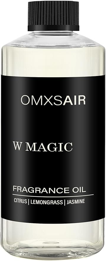 Hotel Diffuser Oil & Home Luxury Scents - W Magic 500ml - Inspired by W Hotel Citrus Bergamot,Jasmine - Aromatherapy Scent Diffuser Oil- Fragrance Essential Oils Blend for Diffuser