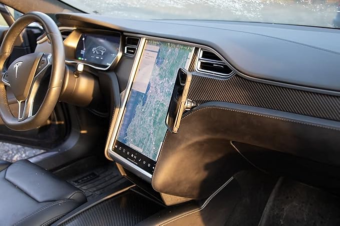 Course Motorsports DirectFit Magnetic Phone Mount and Car Phone Holder for Tesla Model S (2012-2020) & X (2012+) - Magnetic Head