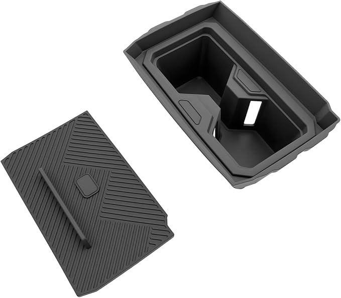 SKTU 2025 2026 4Runner Center Console Organizer for 2025 2026 Toyota 4Runner/ 2024-2026 Toyota Tacoma Center Console Cup Holder Privacy Storage Box 2025 2026 4Runner Accessories Cup Holder