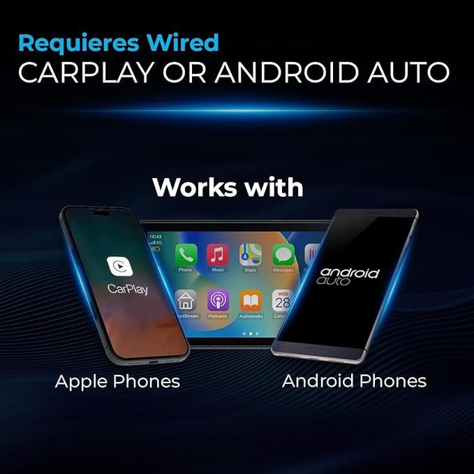Wireless CarPlay Adapter for iPhone & Android Auto – Plug & Play, Fast Auto-Connect, Compatible with Factory Wired CarPlay, Stable Dual-Band Connection – AutoSky WUA-8PRO
