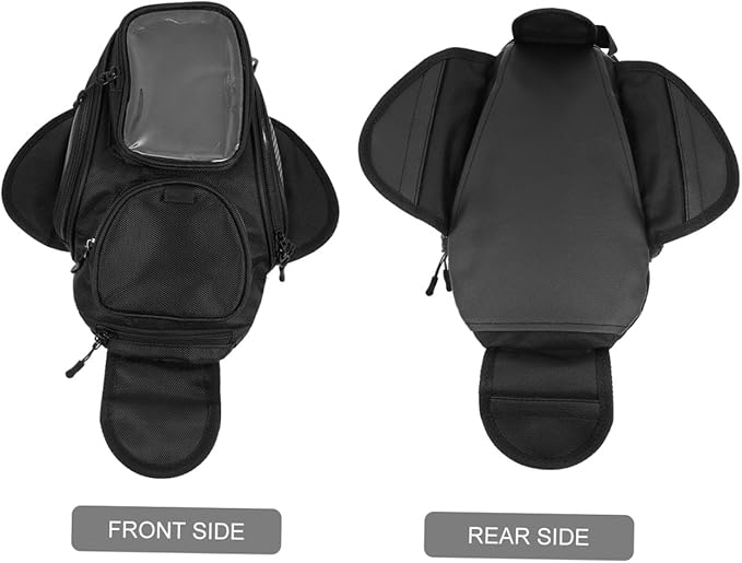 Hemobllo Motorcycle Tank Bag Magnetic Motorcycle Pouch Large Capacity Tool Storage Waterproof Riding Accessory Compatible with Cruiser Bikes