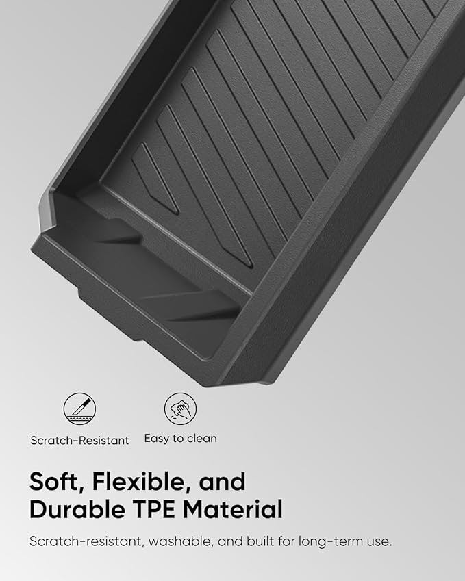Tesla Cybertruck Underseat Storage Box - Custom-Fit Organizer for 2024-2025 Model, Durable ABS Material, Easy Installation, Maximizes Hidden Storage Space