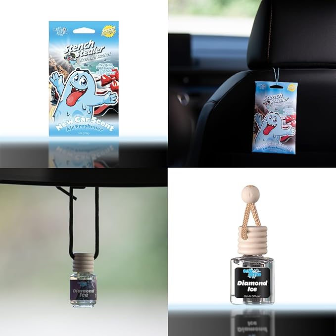 Car Cleaning Kit - Car Accessories for Interior and Exterior Cleaning, Glass Cleaner, Car Wipes, Auto Essentials