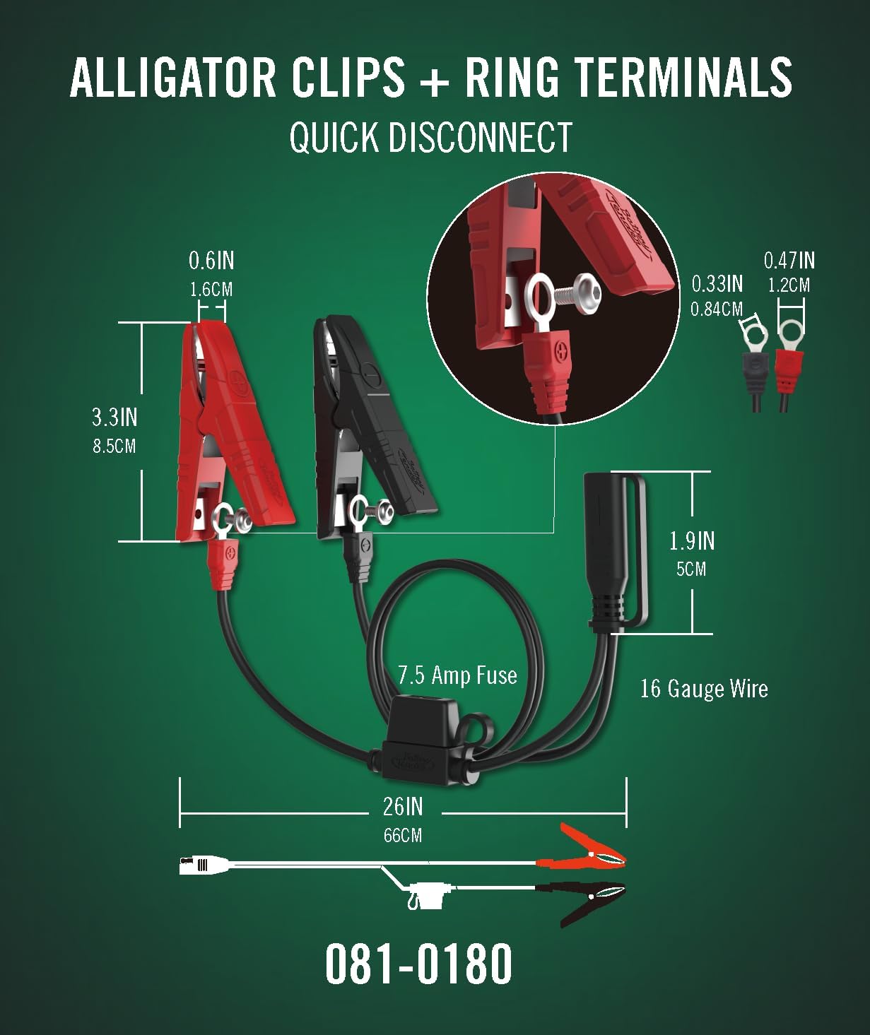 Battery Tender 5 AMP Selectable 12V / 24V Battery Charger and Maintainer - Switchable 5 AMP / 2.5 AMP Onboard Marine for Boat Watercraft - Screw Mountable Heavy Duty Weather Resistant - 022-0258-DL-WH