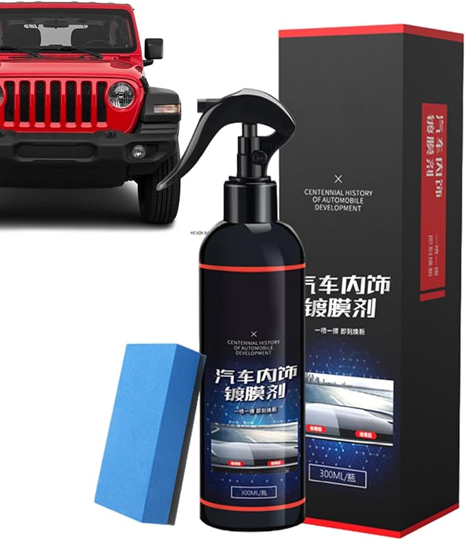 Car Trim Restorer | 300ml Interior Cleaner - Car Interior Coating Agent,for Vehicle Automotive SUV RV Dashboard Door Panel Center Console Bumper