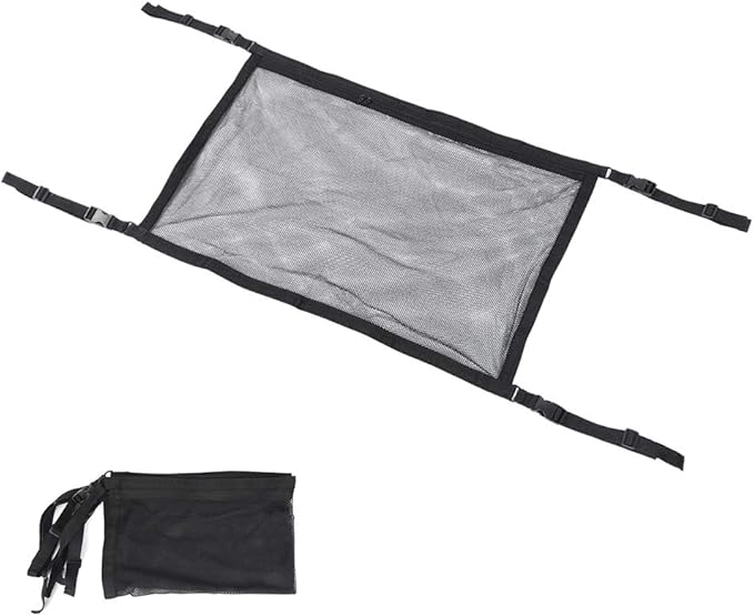 Restokki Black Oxford Cloth Outdoor Travel Multifunction Expand Car Roof Back Storage Bag