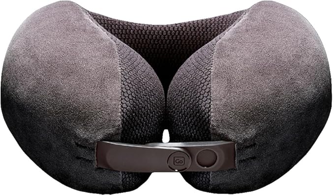 Ultimate 3.0 Travel Pillow, Deluxe Memory Foam Neck Pillow for Uninterrupted Rest, Ideal for Everyday Commute, Airplane, Car, and More, Travel Essentials, Made in USA, Dark Gray