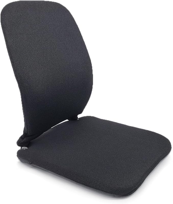 Q QUALITY BRAND COMPANY McCarty's SacroEase MSE1-BLACK - Sacro Premium Lumbar Back Support - 16 in. x 15 in. x 19 in. in. - Black