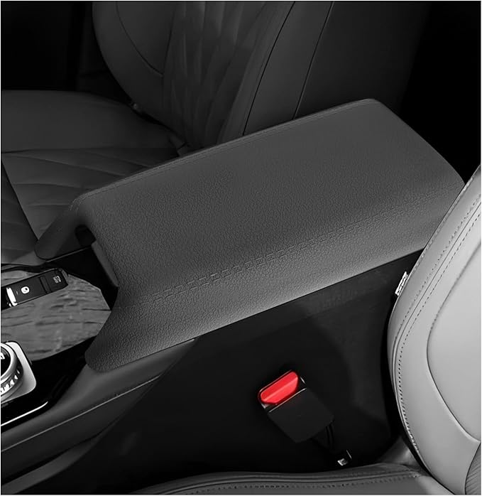 SXCY for 2025 2026 Mitsubishi Outlander Armrest Cover [Only for Gas,Not for 2022-2025 Hybrid] for 2025 Mitsubishi Outlander Accessories Center Console Cover Silicone Full Cover(w/Privacy Storage)