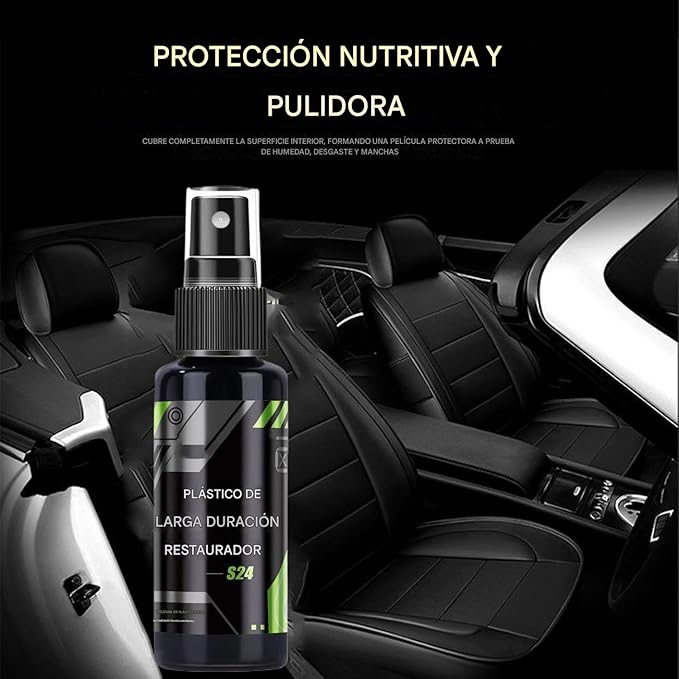 Genérico Car Trim Restorer | Restoration Product 100ml,Spray Cleaner Repair for Dashboard Center Console Car Truck Home Garage