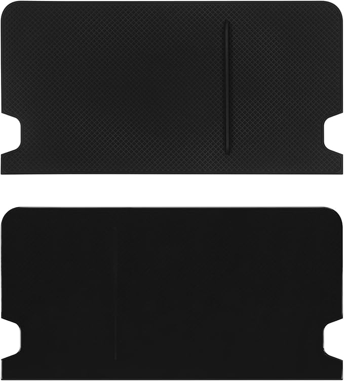 Hellet Center Console Compartment Cover for Ford 2021-2026 F150 & 2022-2025 Lightning XLT Accessories Secret Pocket Lid (Fits into The Open Pocket in Front of The Shifter)