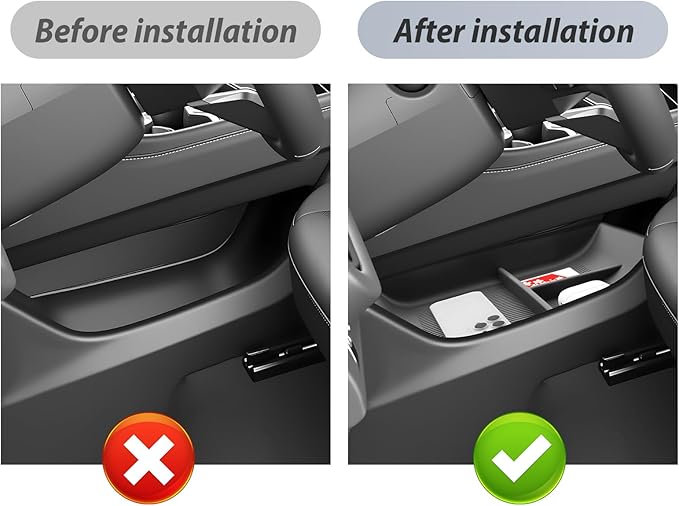 SKTU for 2024 2025 2026 Chevy Traverse Center Console Organizer for 2024-2026 Chevy Traverse (LS/LT/Z71/High Country/RS) Lower Console Organizer 2024 2025 2026 Traverse Accessories Under Console Tray