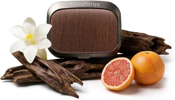 Labbyway Car Air Fresheners-Scent Diffuser for Car-Includes Fruit/Plants Scented Refills-Car Air Freshener vent clips-Long Lasting Air Freshener-Car Fresheners-Odor Eliminator-Champagne Gold