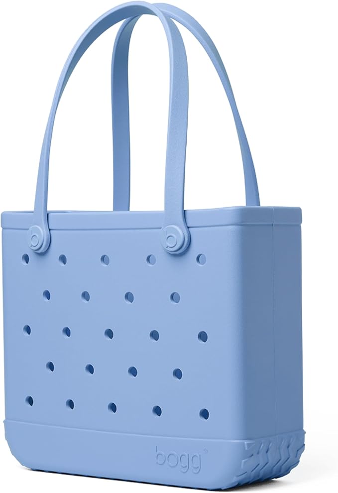 BOGG BAG Medium Tote – 15” x 12.5” x 5” – Durable, Washable, Tip-proof – Beach, Pool, Boat, Work, Sports (Carolina on My Mind)