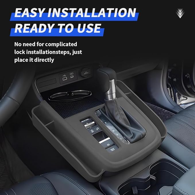 Car Center Console Organizer for Honda CRV 2023 2024 2025 2026 and Honda CR-V Hybrid 2023-2026 Auto Interior Accessories Central Control Storage Panel Decoration Protection Cover Seat Tray
