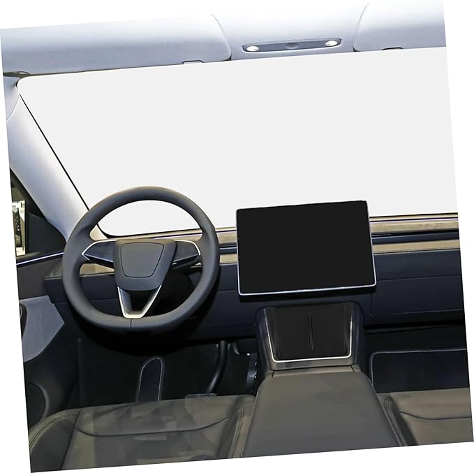 Y Center Console Wireless Charging Pad Non-Slip Silicone Mat Car Interior Accessory Easy Install