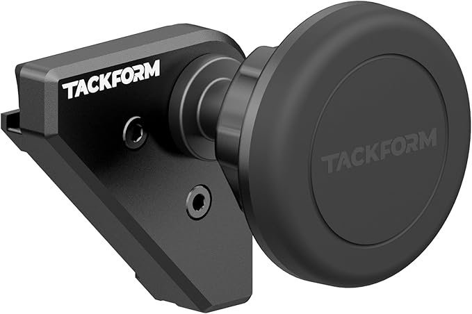 Tackform Link Vent Mount Magnetic Phone Holder - Compatible with '21-'25 Ford F150 & Raptor, '23-'25 Ford Super Duty | Aluminum Base | Short Reach | NOT Compatible with MagSafe