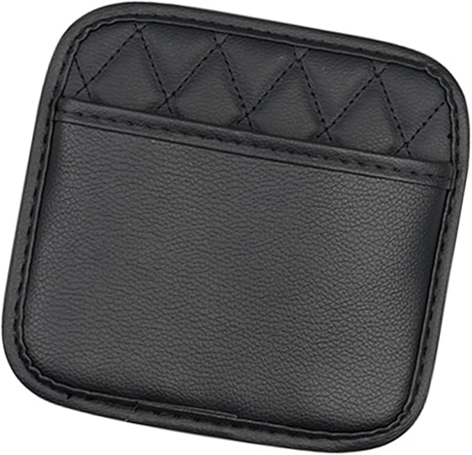 Car Leather Storage Bag Pocket Pouches for Easy Organization in Vehicle Interior Family Professional Use